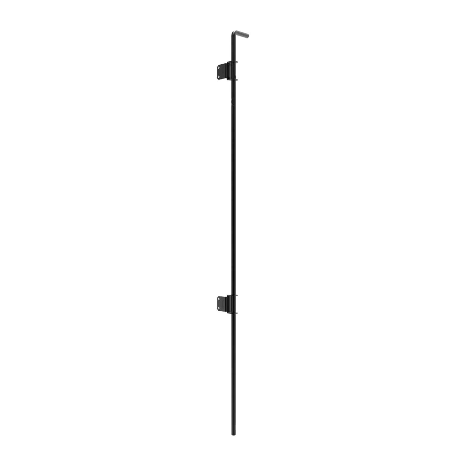 48” Heavy Duty Drop Rod Black SS