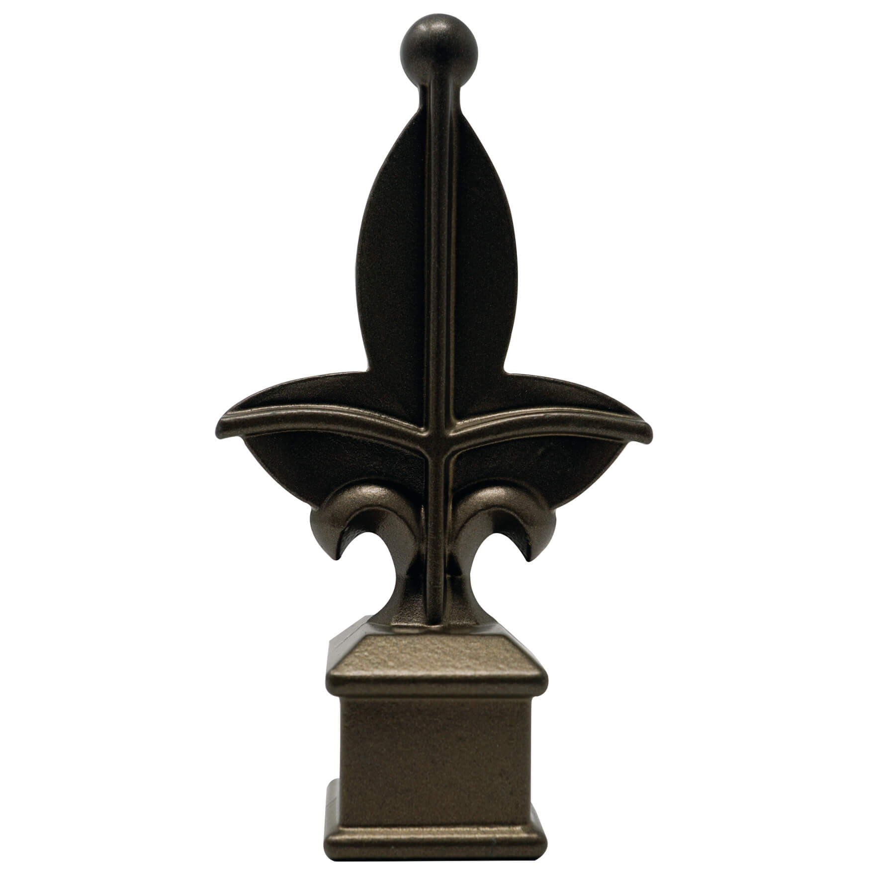 Fleur De Lis Lt Bronze .75