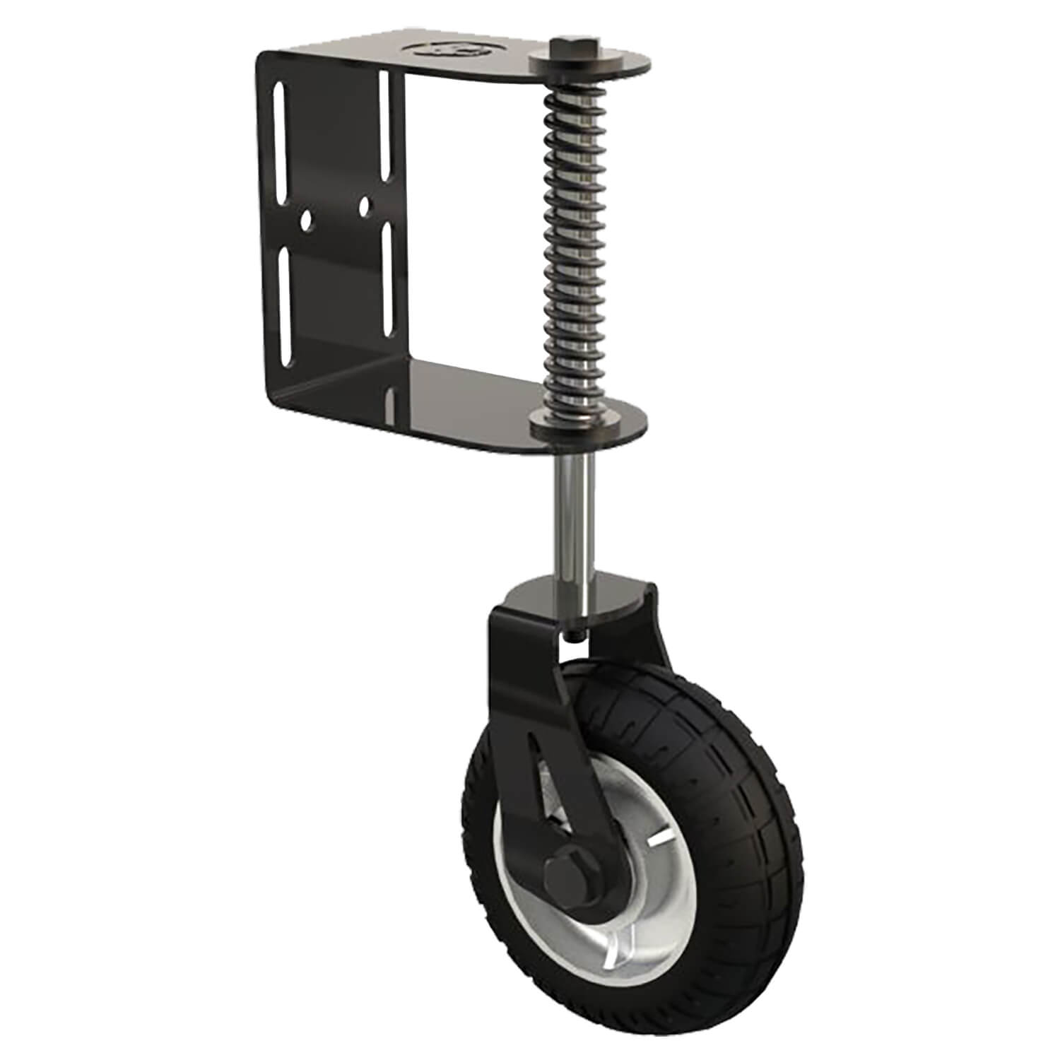 Heavy Duty Gate Wheel - Black