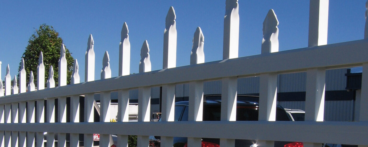 AlumiGuard Pressed Spear Style Aluminum Commercial Fences