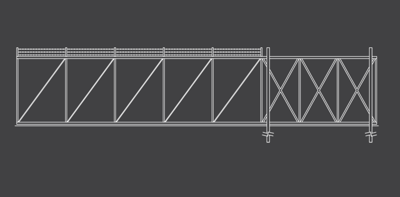 fence-outline-Cantilever-Chain-Link