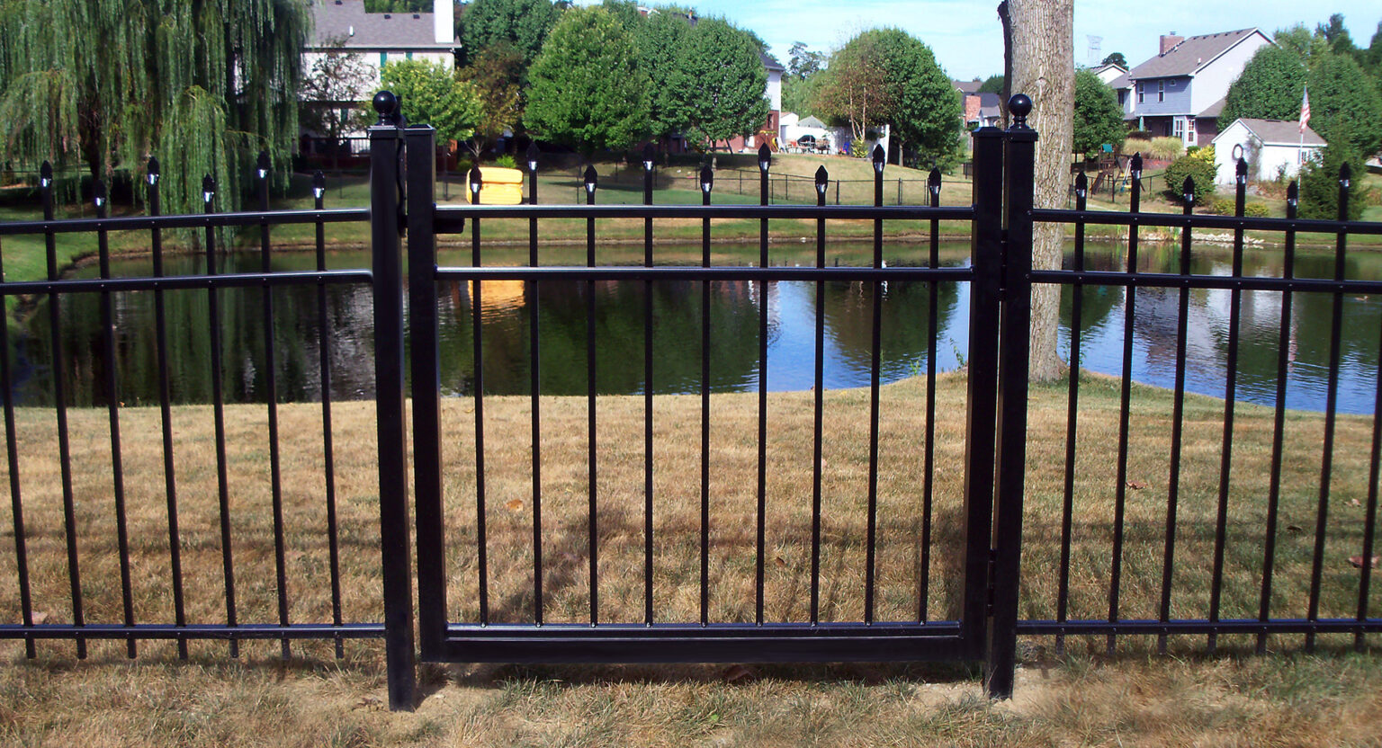 AlumiGuard® Pressed Spear Residential Fences